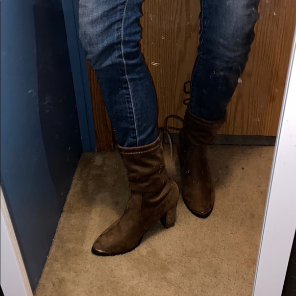 7 1/2 Catherine Catherine Malandrino suede boots - Picture 7 of 8